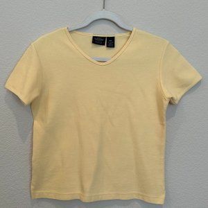 Sonoma Yellow Short Sleeve Top